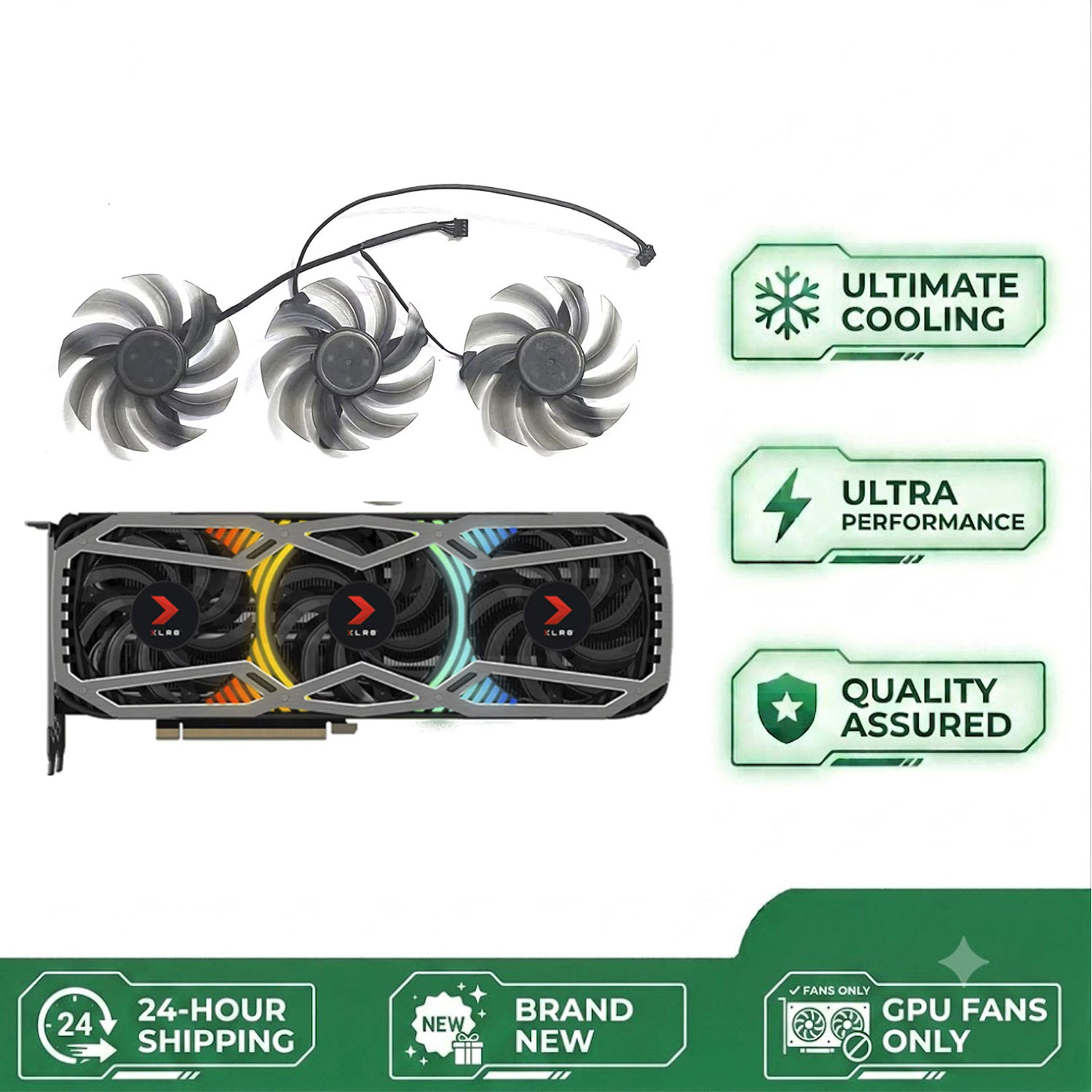 NEW Suitable for PNY RTX 3070  - đánh giá và giá Rtx 3090 24Gb Graphics Card