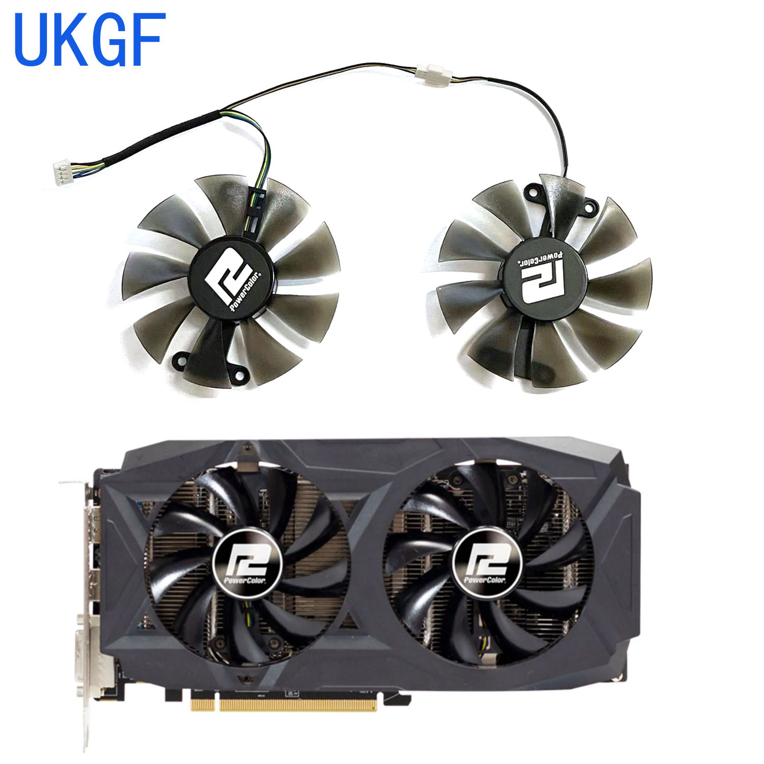 New DIY Replacement Fan 85MM 4 - đánh giá và giá Rx 580 8Gb 2048Sp Gpu