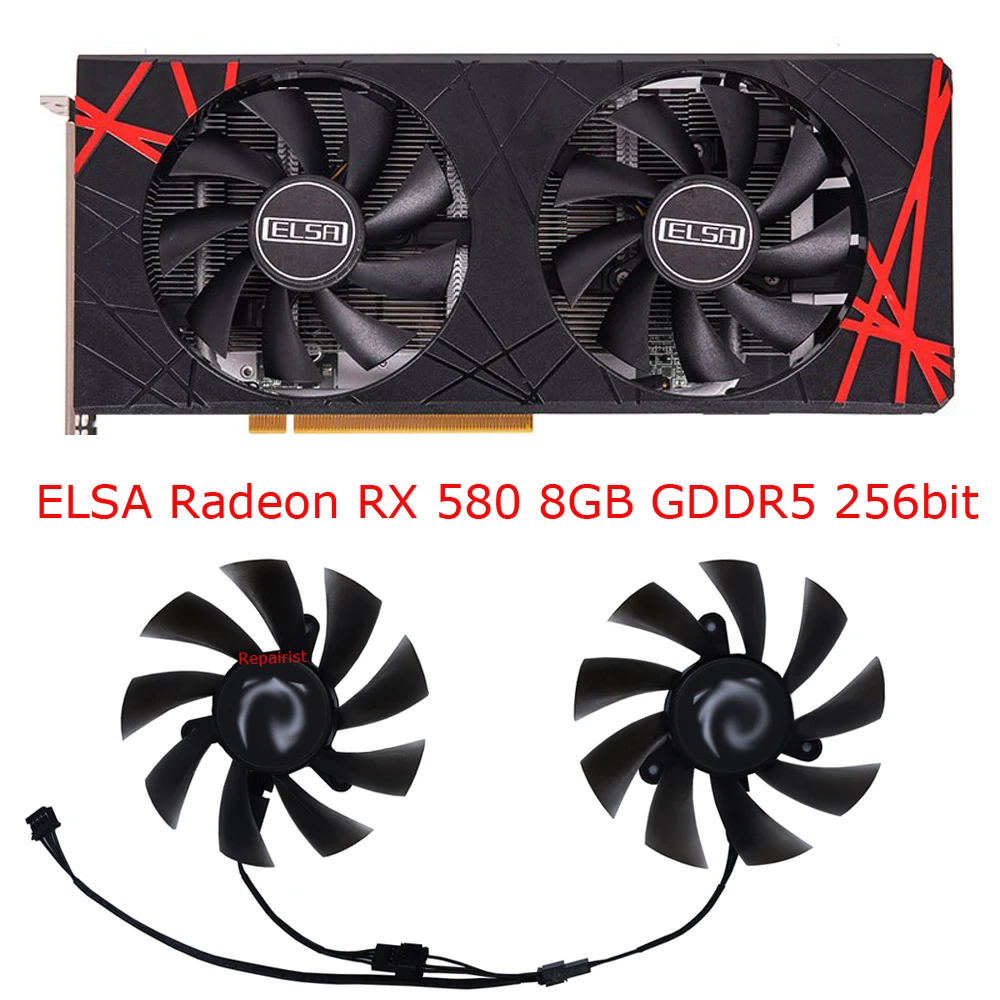 2Pcs/Set,PLA09215B12H,GPU Grap - đánh giá và giá Rx 580 8Gb 2048Sp Gpu