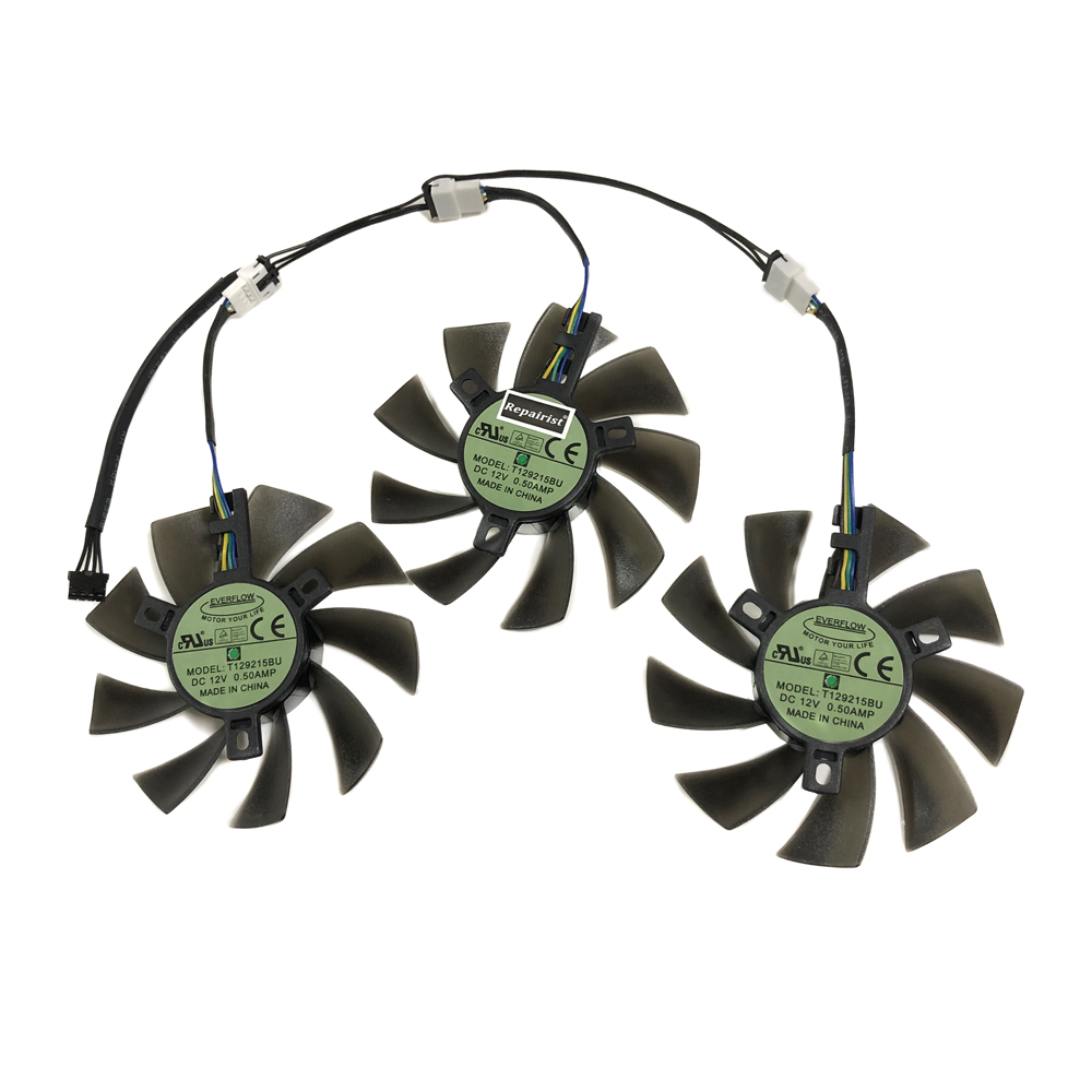 3Pcs/Set,DIY Cooler,T129215BU, - đánh giá và giá Rx 5700 Xt 8Gb Video Card