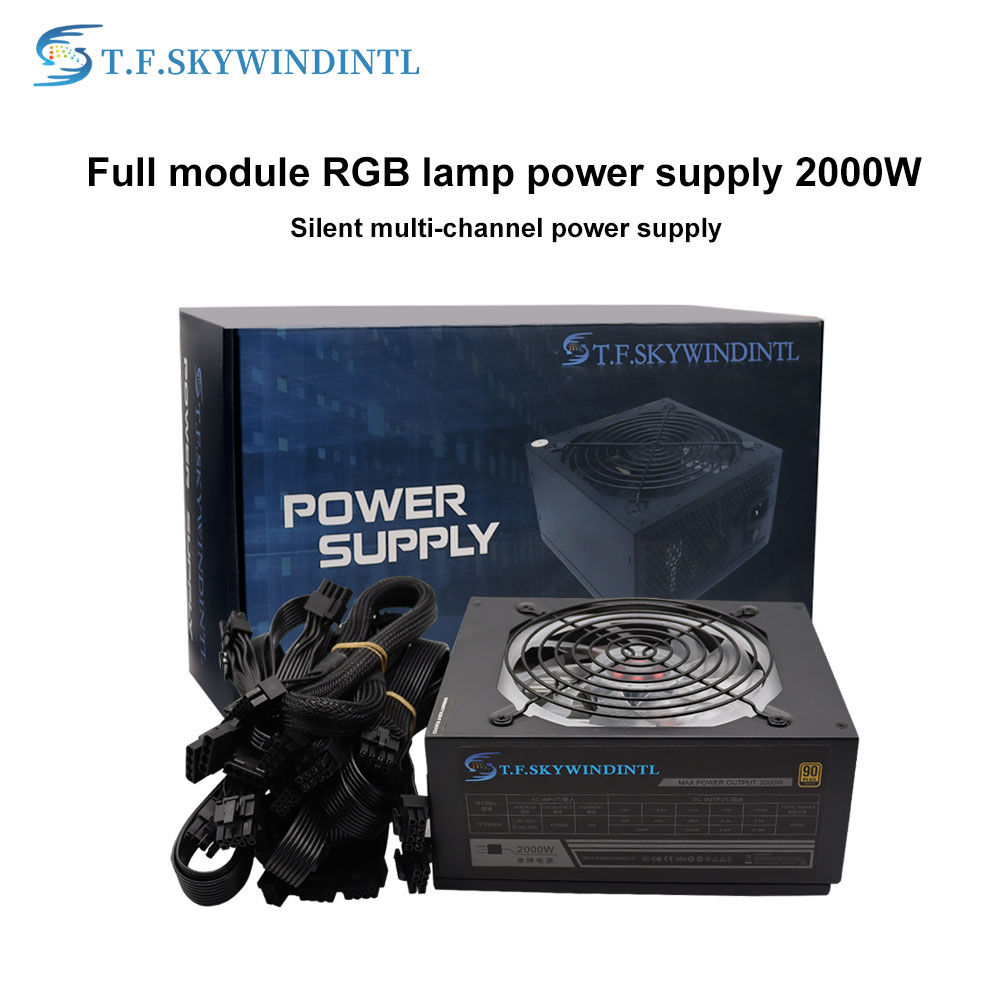 2000W RGB Full Moduler Nguồn C - đánh giá và giá 2000W Atx Mining Power Supply