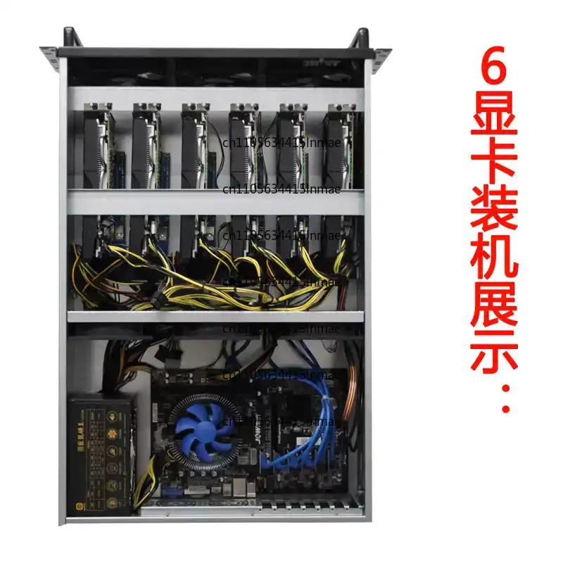 Control Computer Violent Fan 4 - đánh giá và giá 8 Gpu 4U Server Chassis